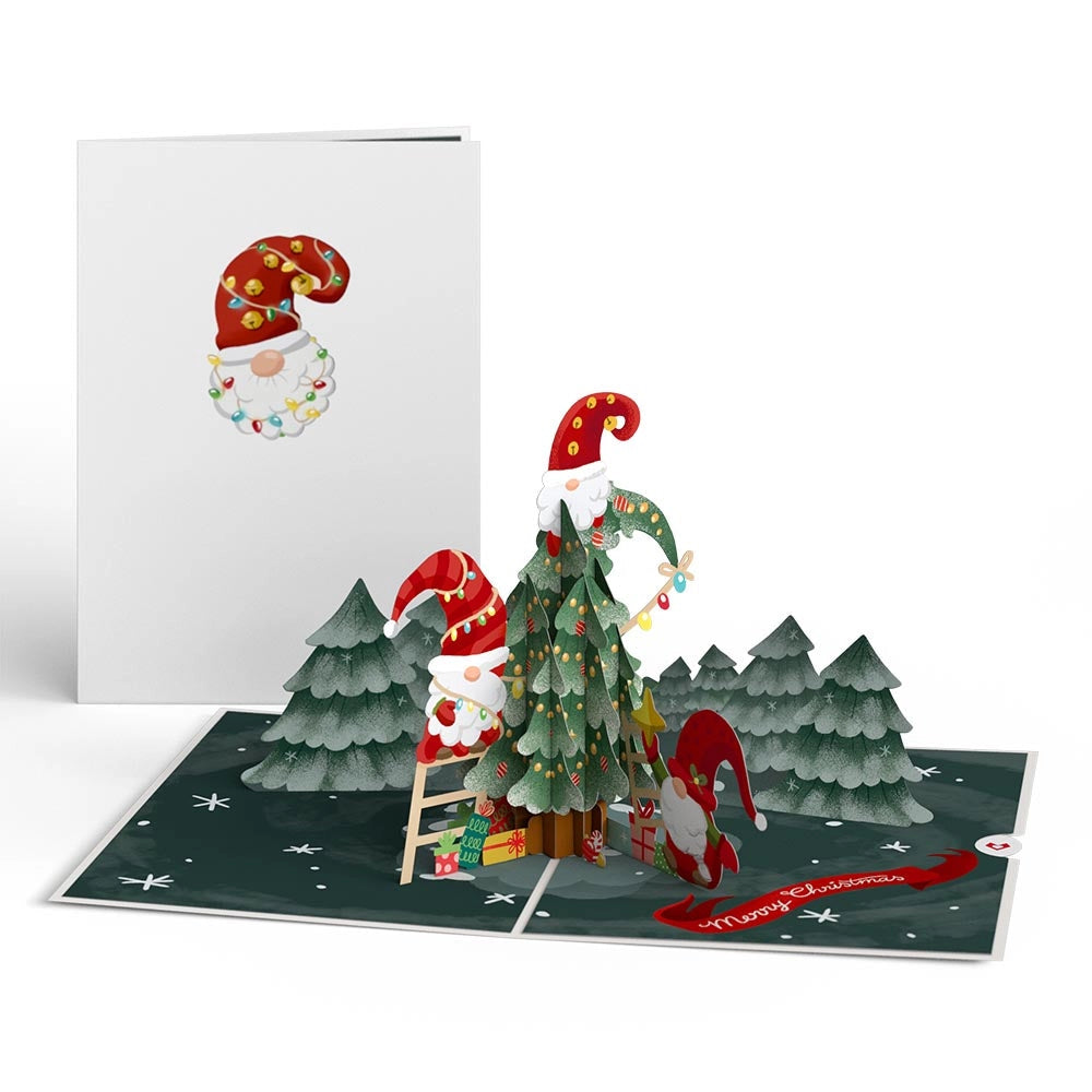 Card Christmas Gnome Pop-Up Card Lovepop