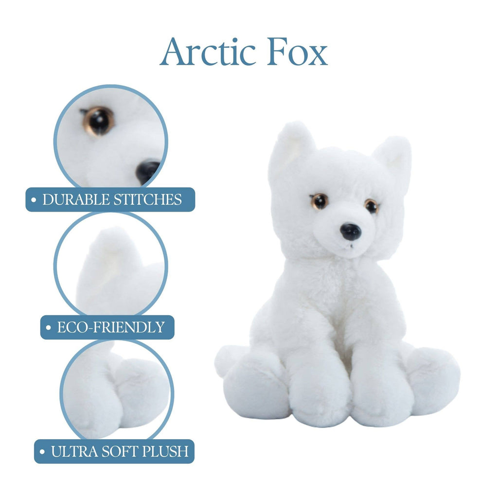 9" (22cm) Wild Onez Arctic Fox