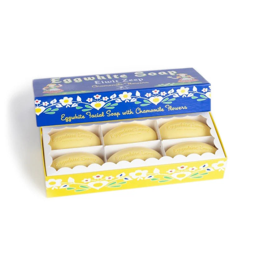 Eggwhite Facial Soap Eiwit Zeep 6 Bars