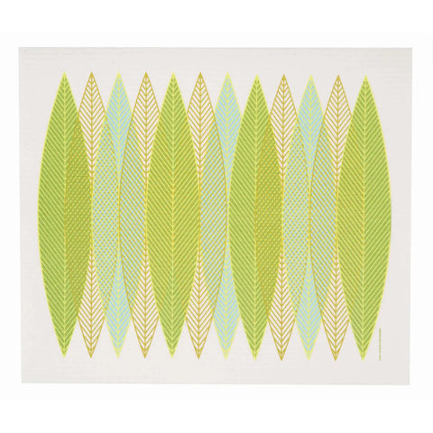 Swedish Drying Mat Blade Leaf Green