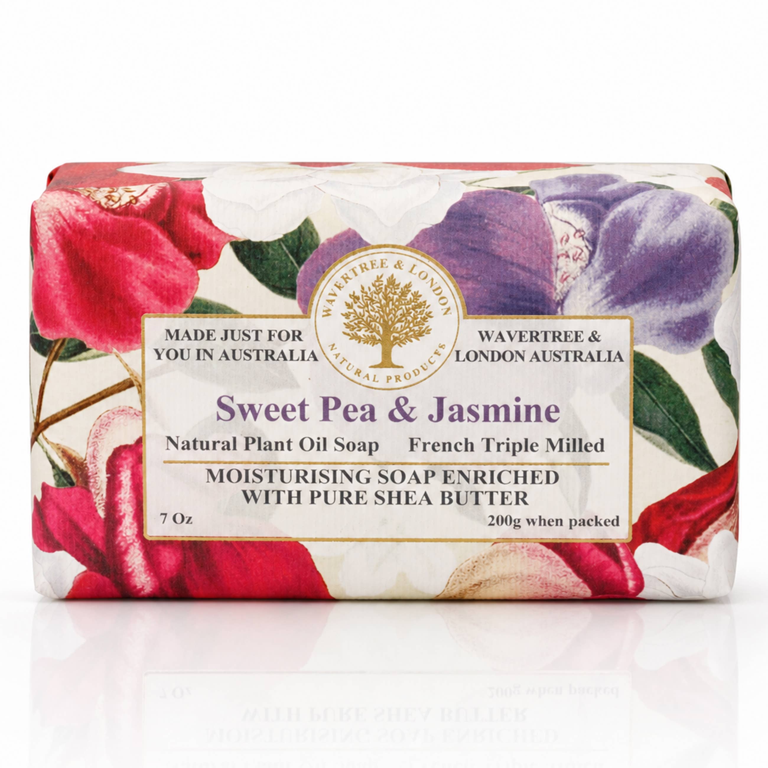 Wavertree & London Sweet Pea & Jasmine Luxury Soap Bars