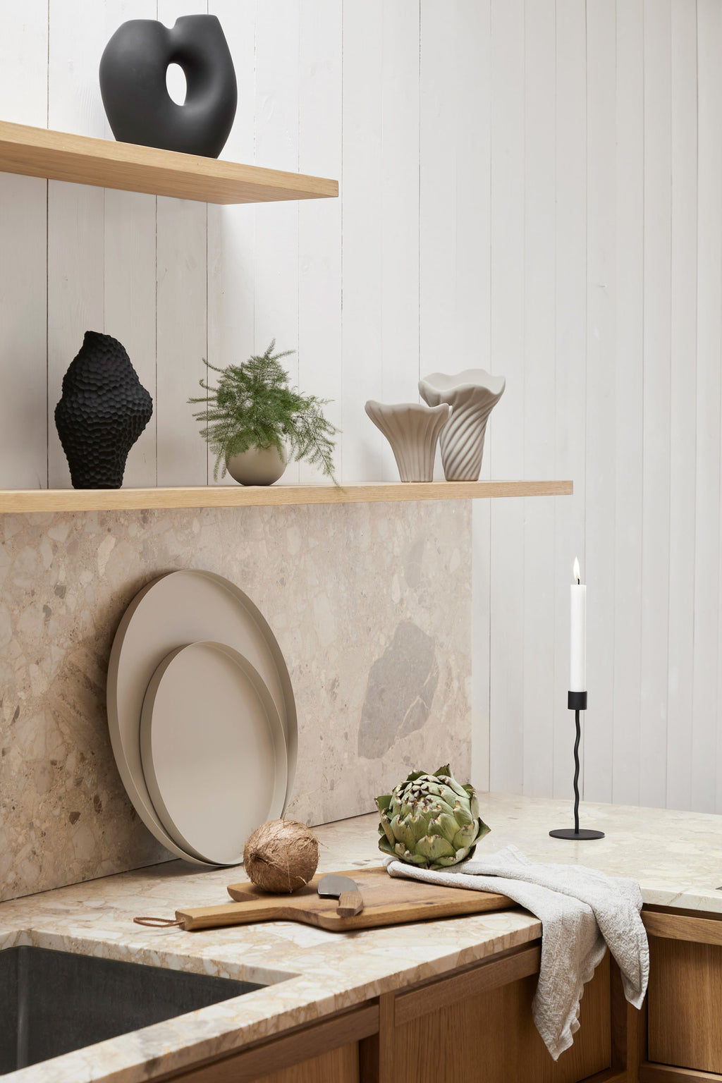 Vase Cooee Frodig Black