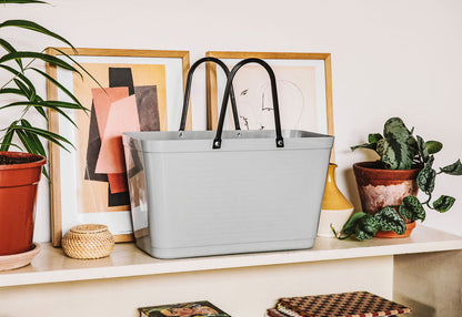Hinza Tote Light Grey Green Plastic
