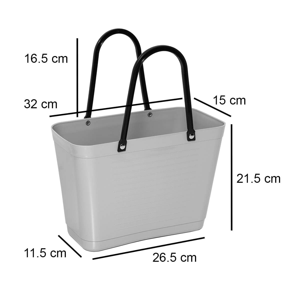 Hinza Tote Berry Green Plastic