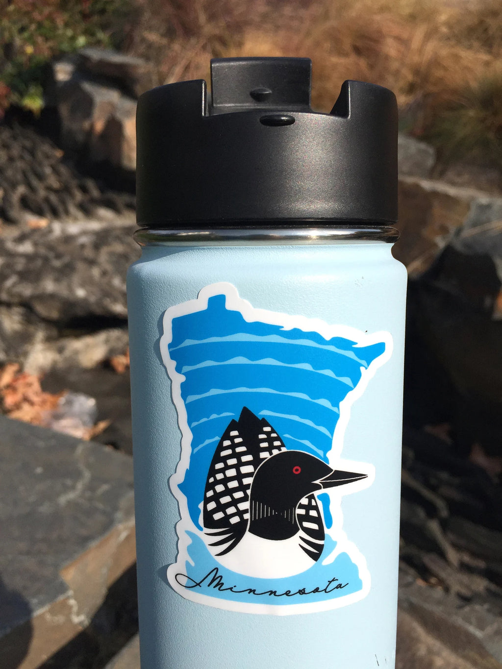Sticker Minnesota Loon Cindy Lindgren