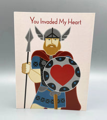 Card Cindy Lindgren Big Ole - You Invaded my Heart