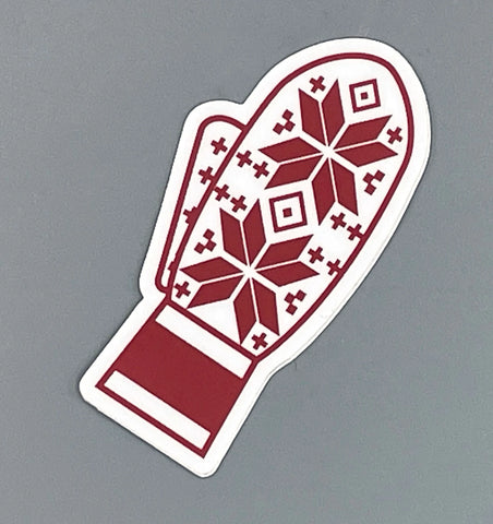 Sticker Nordic Mitten Cindy Lindgren