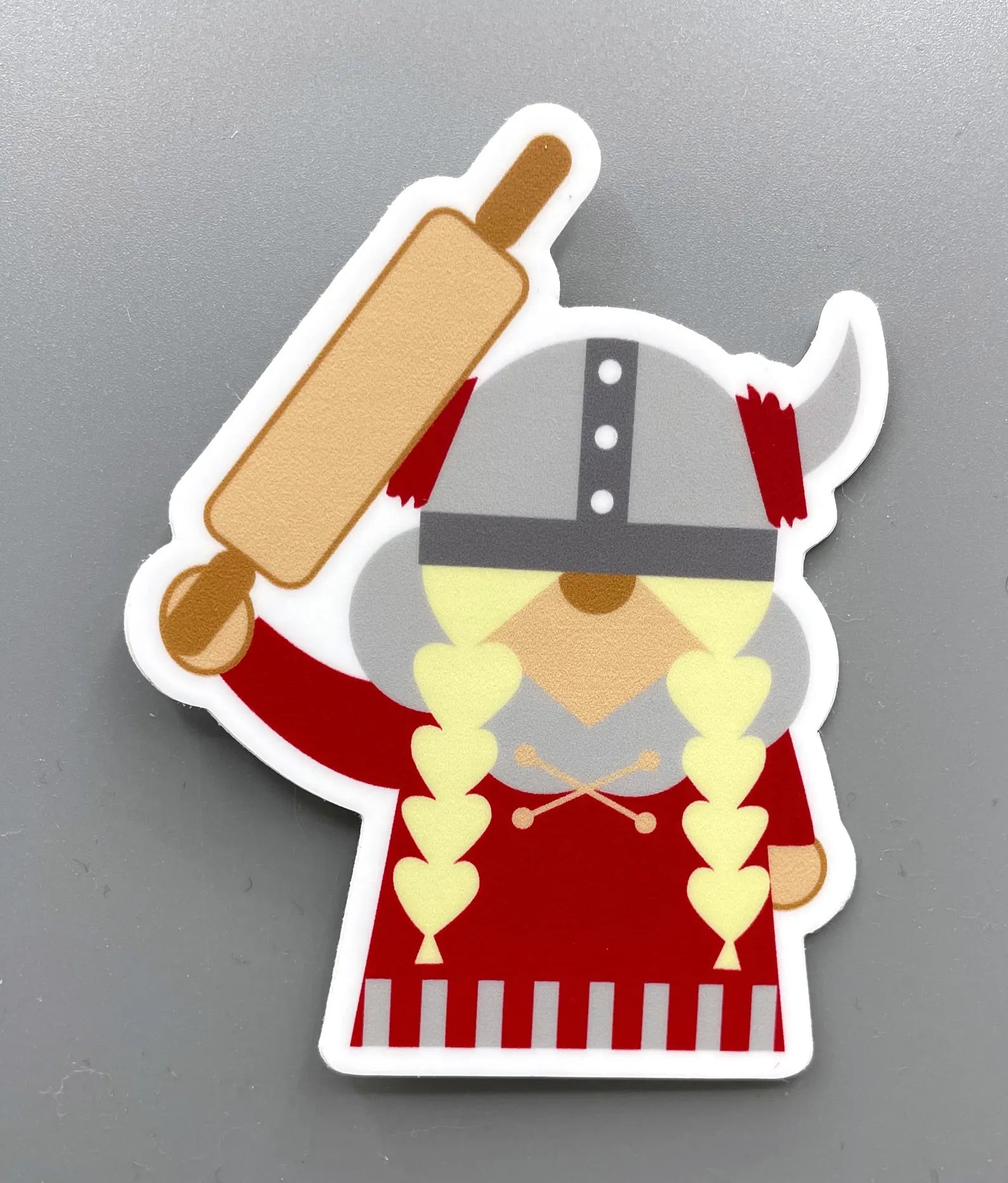 Sticker Kitchen Viking Rolling Pin Cindy Lindgren