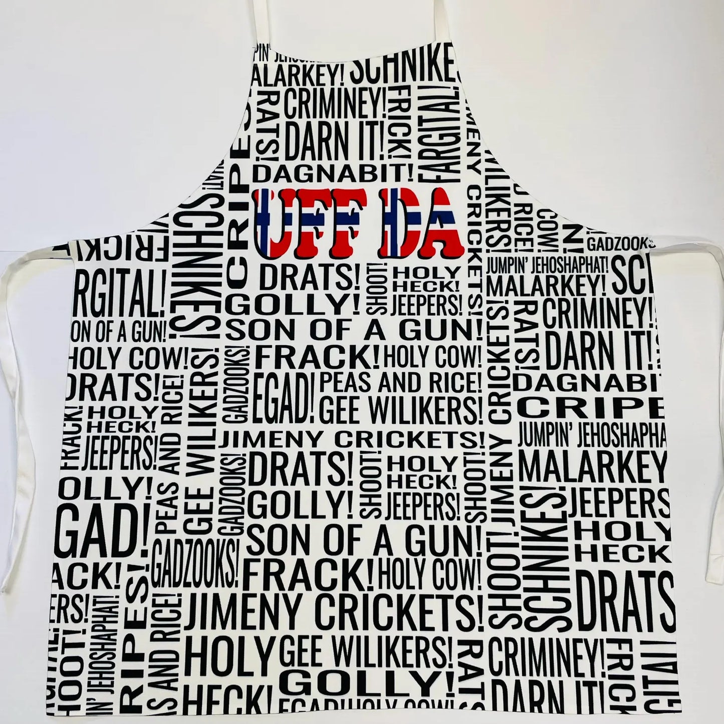 Apron Uff Da Words
