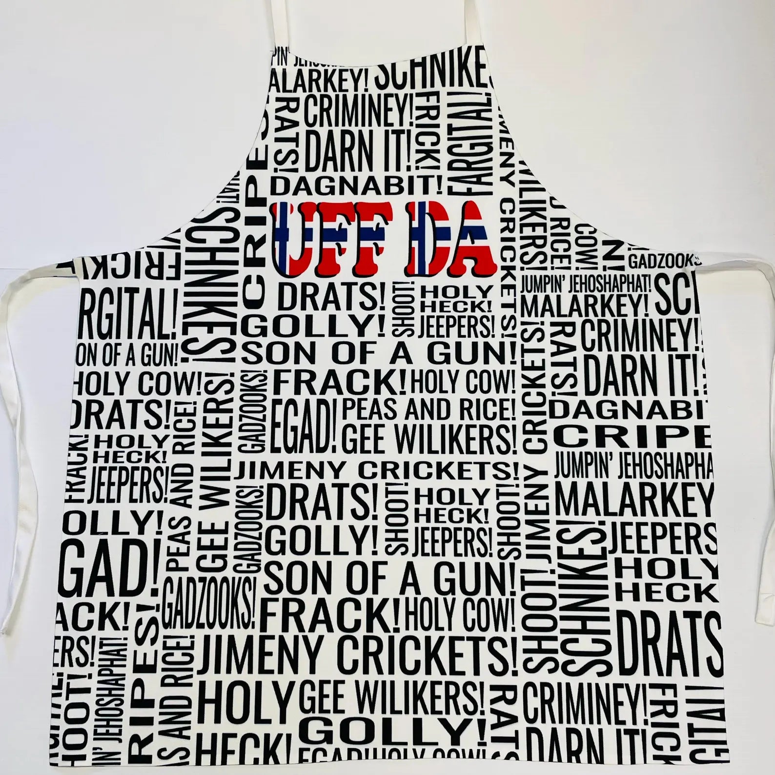 Apron Uff Da Words