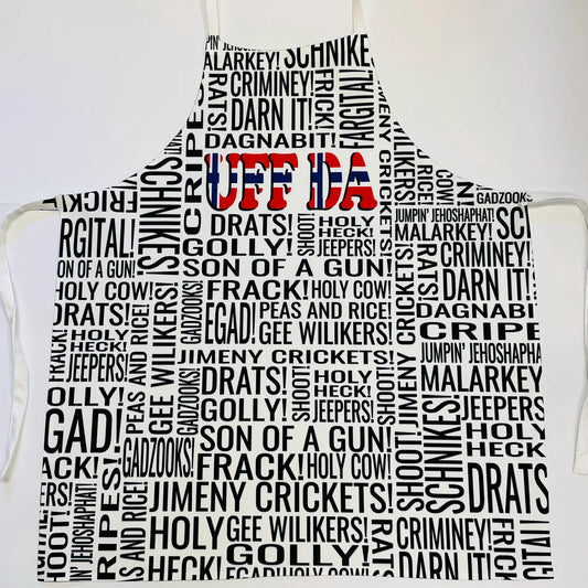 Apron Uff Da Words