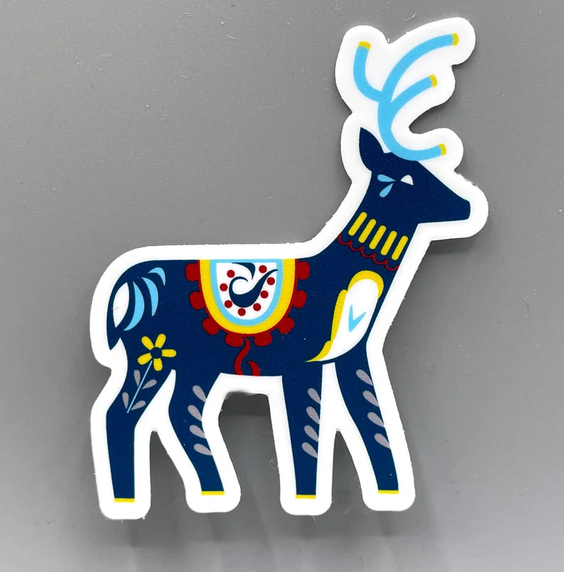 Sticker Dala Deer Cindy Lindgren