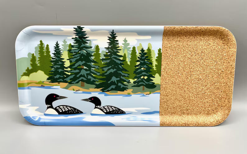 Birch Veneer Snack Tray by Cindy Lindgren