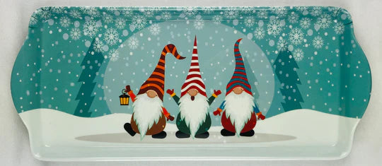 Almond Cake Serving Tray Three Gnomes