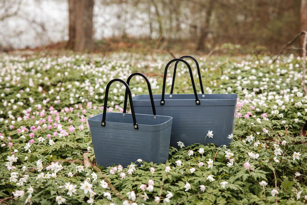 Hinza Tote Pigeon Blue Green Plastic