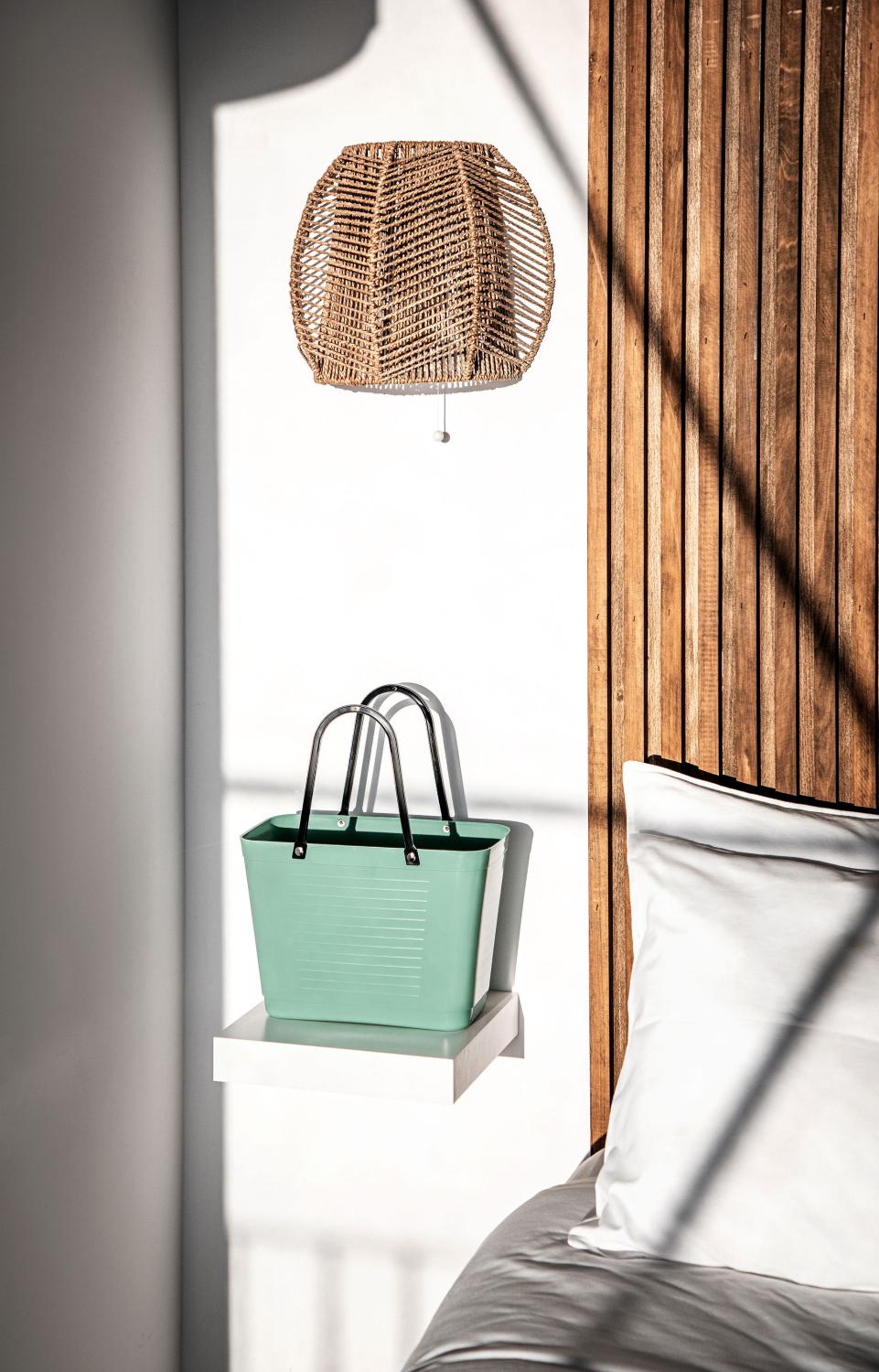 Hinza Tote Olive Green Plastic