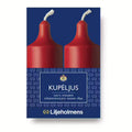 Llijeholmens Candle Kupeljus Red 2 Pack