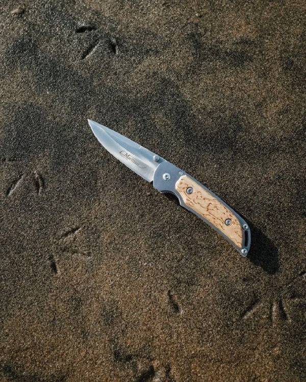 Marttini Folding Knife Curly Birch