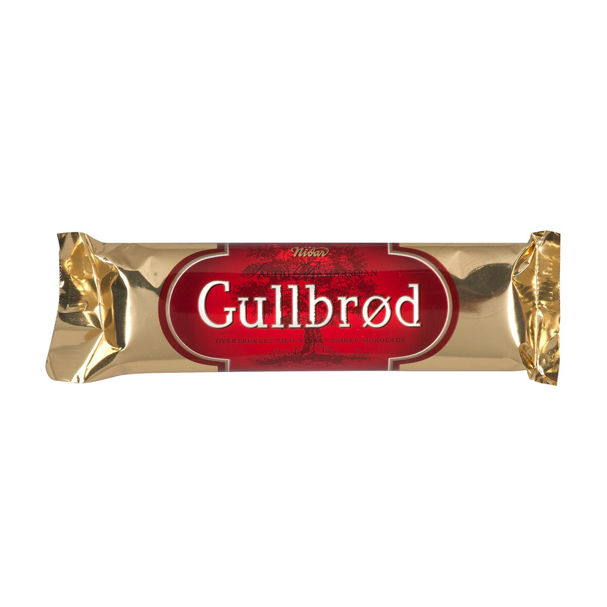 Nidar Gullbrod Marzipan Bar - Chocolate Covered Marzipan