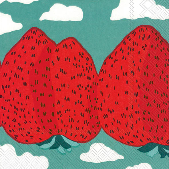 Mansikkavuoret Marimekko Lunch Napkin