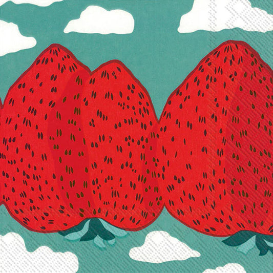Mansikkavuoret Marimekko Lunch Napkin
