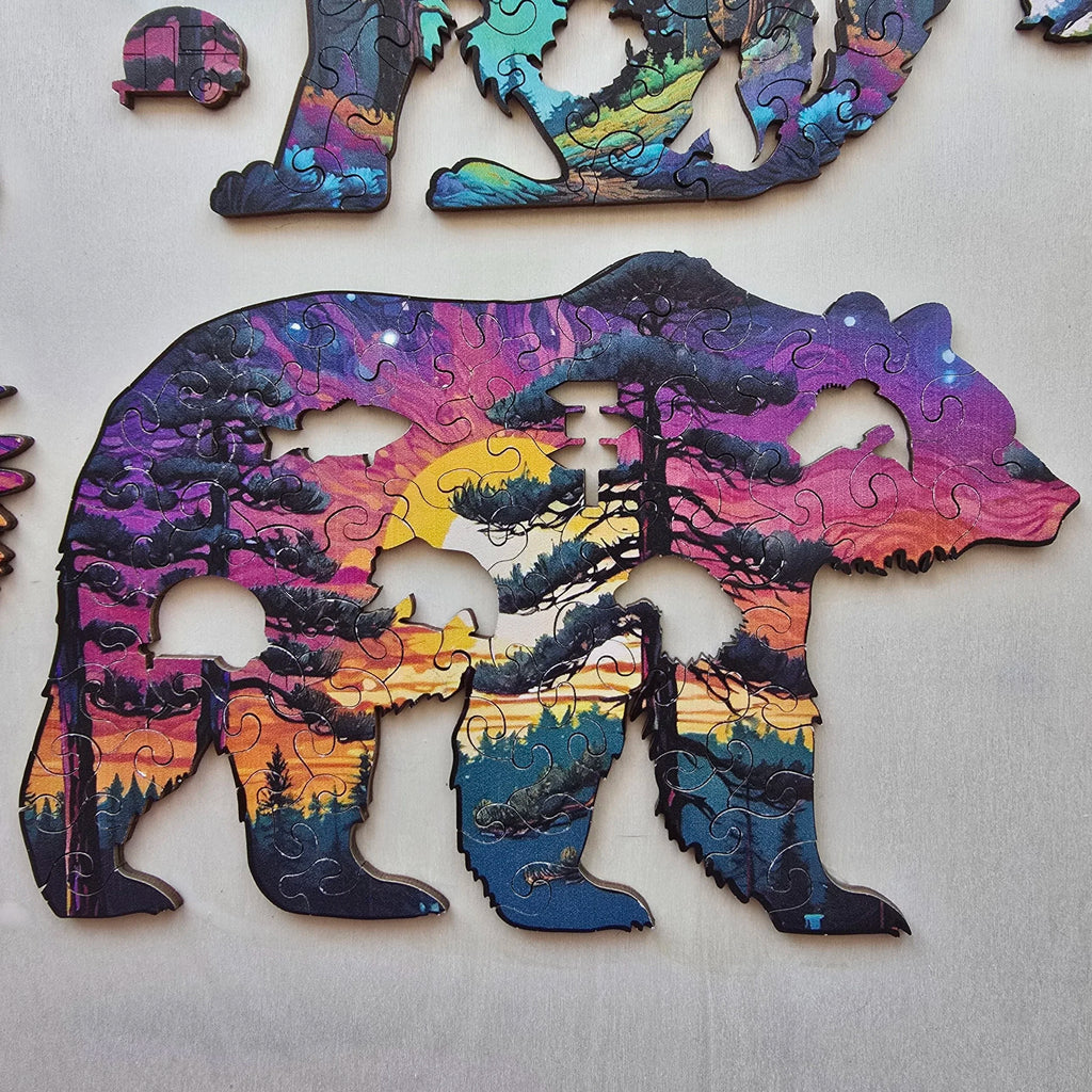 Puzzle Wood Midwest Art