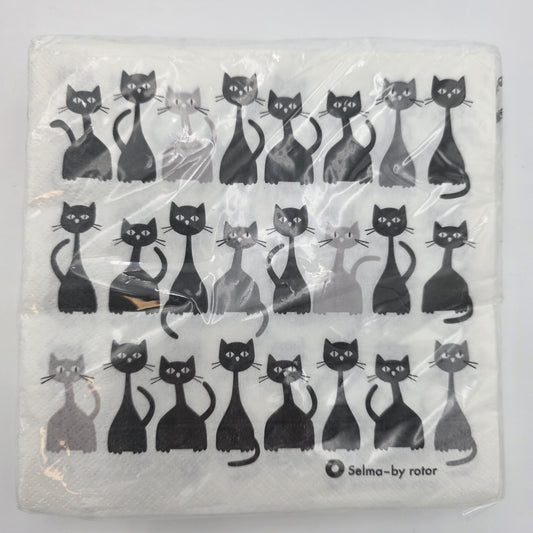 Cats Lunch Napkin