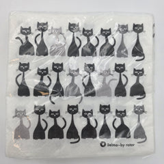Cats Lunch Napkin