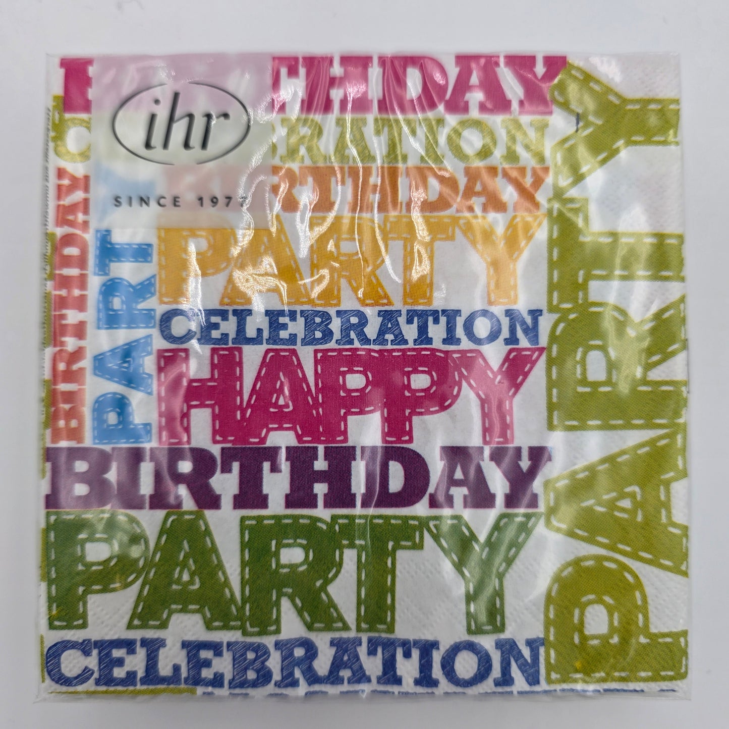 Napkin Happy Birthday