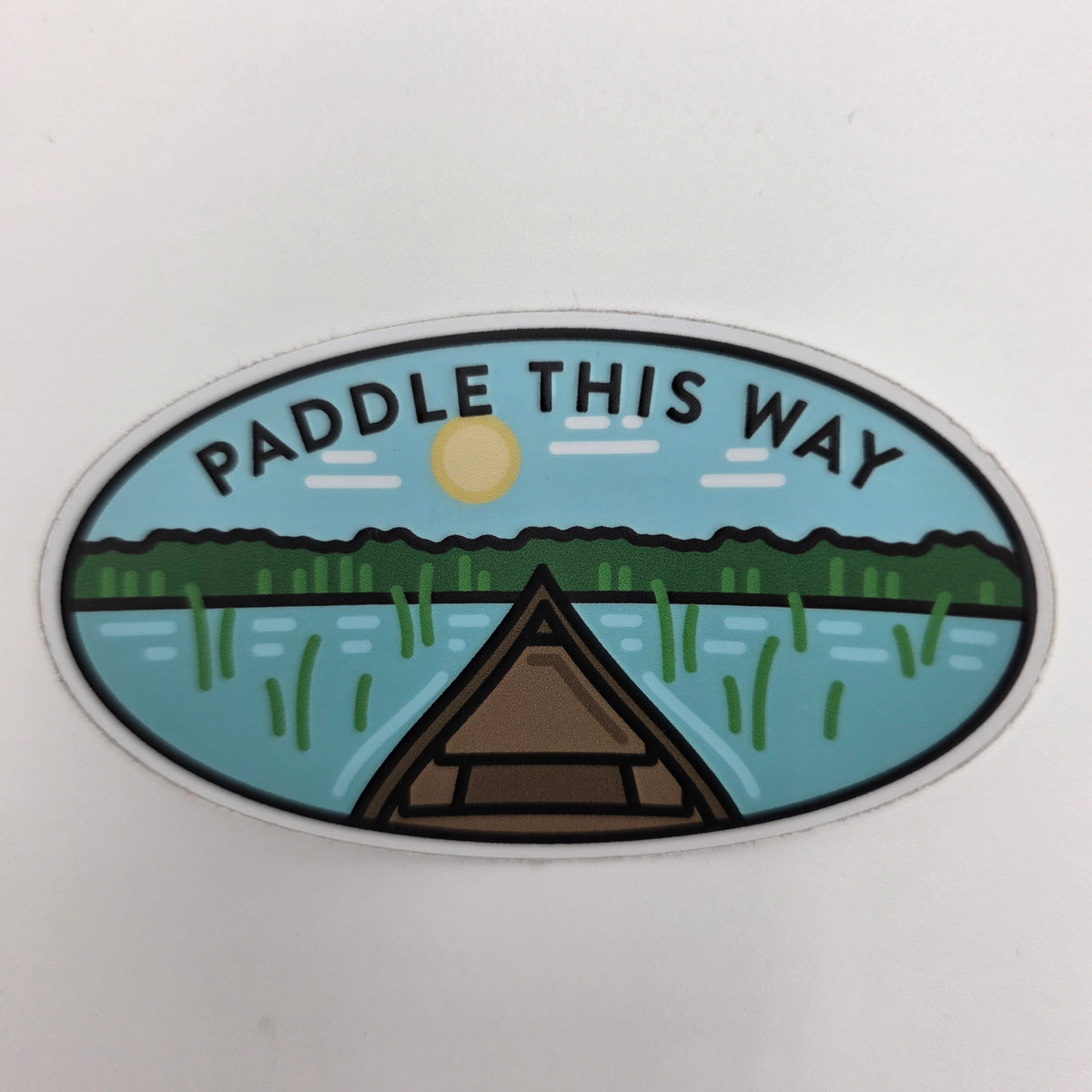 Sticker Paddle This Way