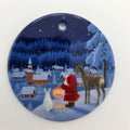 Ornament Eva Tomte with Deer and Rabbit
