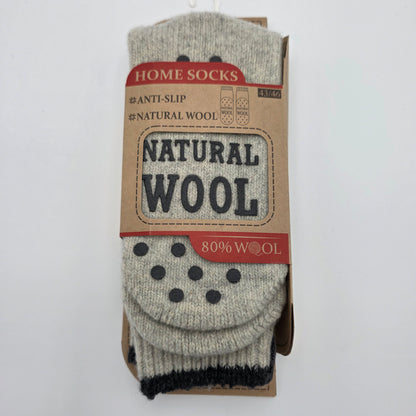 Slipper Sock Wool Wear Natural Wool