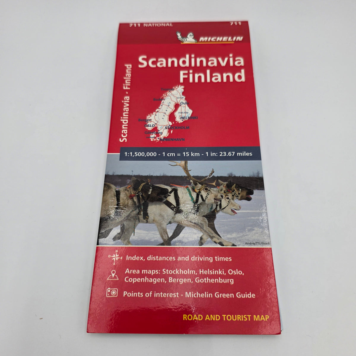 Map Scandinavia Michelin