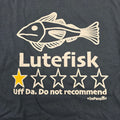Lutefisk 1 Star Rating T-Shirt Unisex