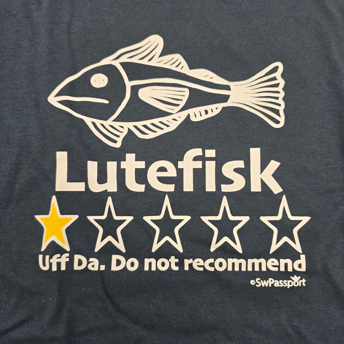 Lutefisk 1 Star Rating T-Shirt Unisex