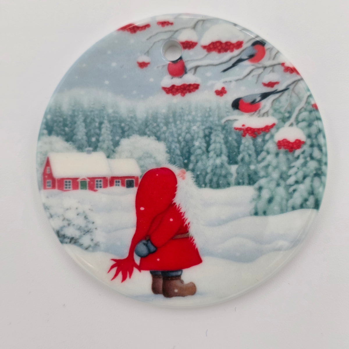 Ornament Eva Tomte Watching Birds