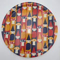 Wood Laminate Tray Tomte Stripes