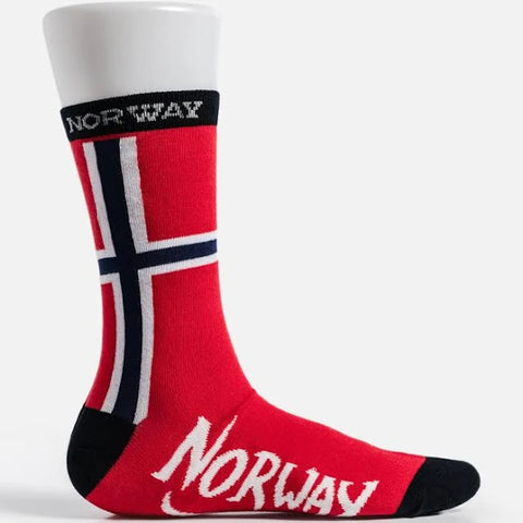 Sock Rokk Norway Flag 2 Pairs