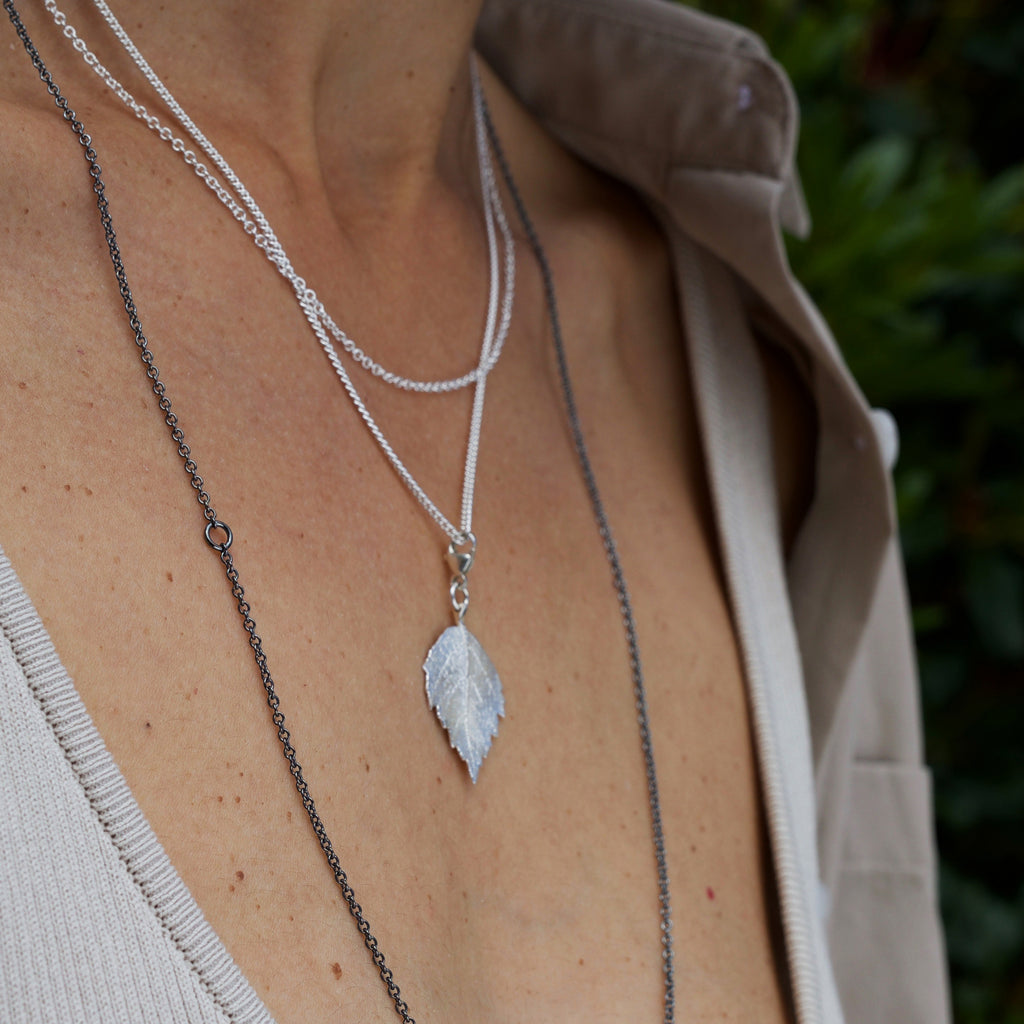Sylvsmidja Charm/Pendant Birch Leaf 560102