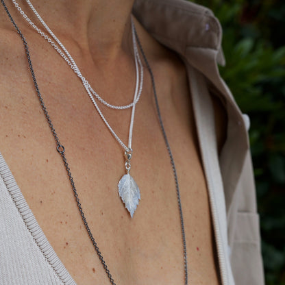 Sylvsmidja Birch Leaf Charm/Pendant