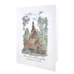 Card Stavkirke Church - Tim Trost