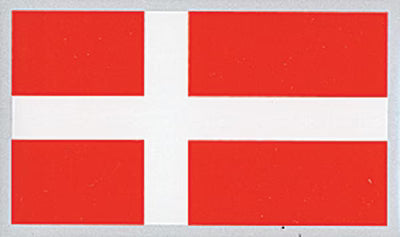 Denmark Flag Decal