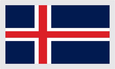 Iceland Flag Decal