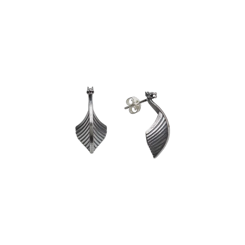 Sylsvmidja Earring Viking Ship Small 595769
