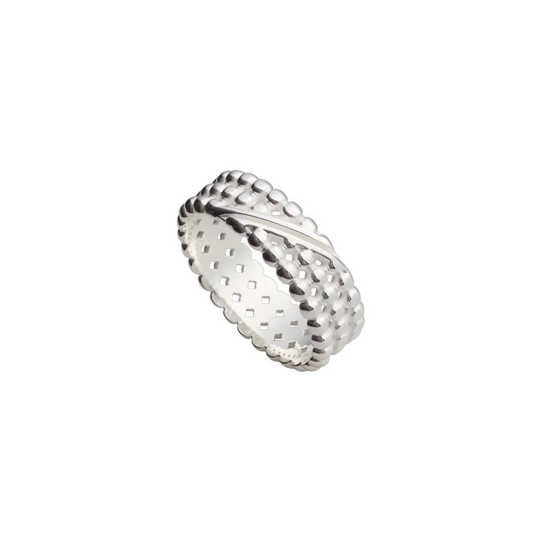 Sylvsmidja Ring 560094-04 Spor Bud Ring