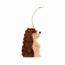 Bark Ornament Hedgehog