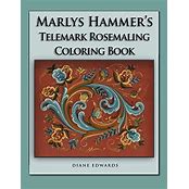 Telemark Rosemaling Coloring Book