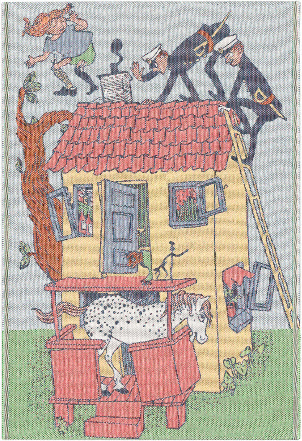 Ekelund Blanket Villa Villekulla Pippi Longstocking