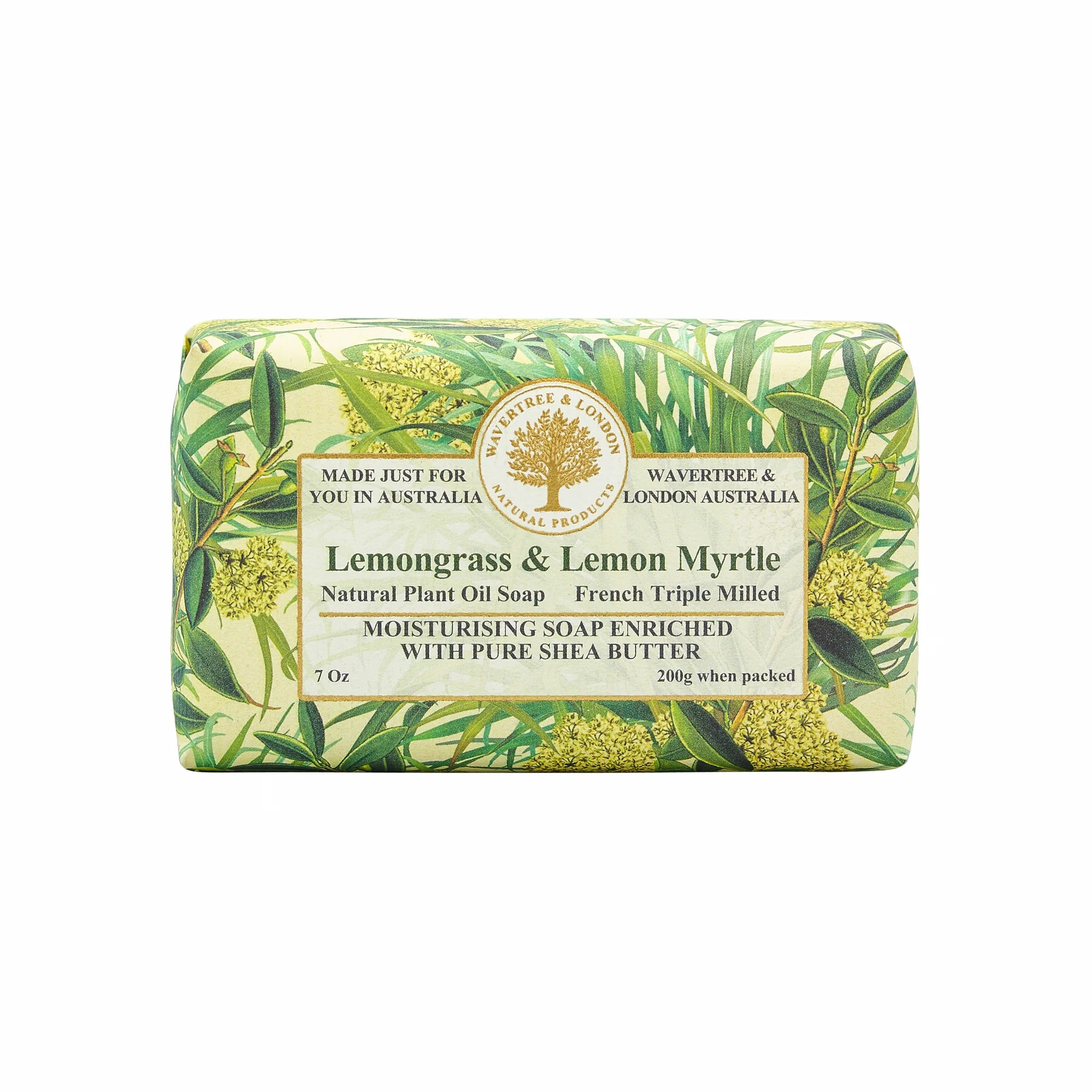 Wavertree & London Lemongrass/Lemon Myrtle Soap Bars