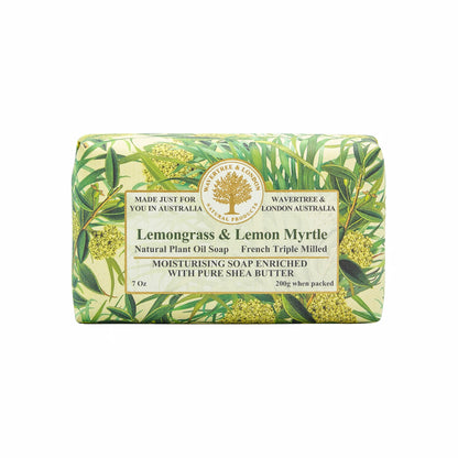 Wavertree & London Lemongrass/Lemon Myrtle Soap Bars